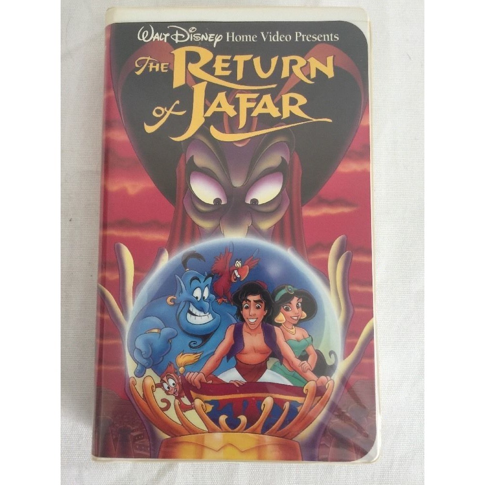 Walt Disney The Return of Jafar VHS in EUC